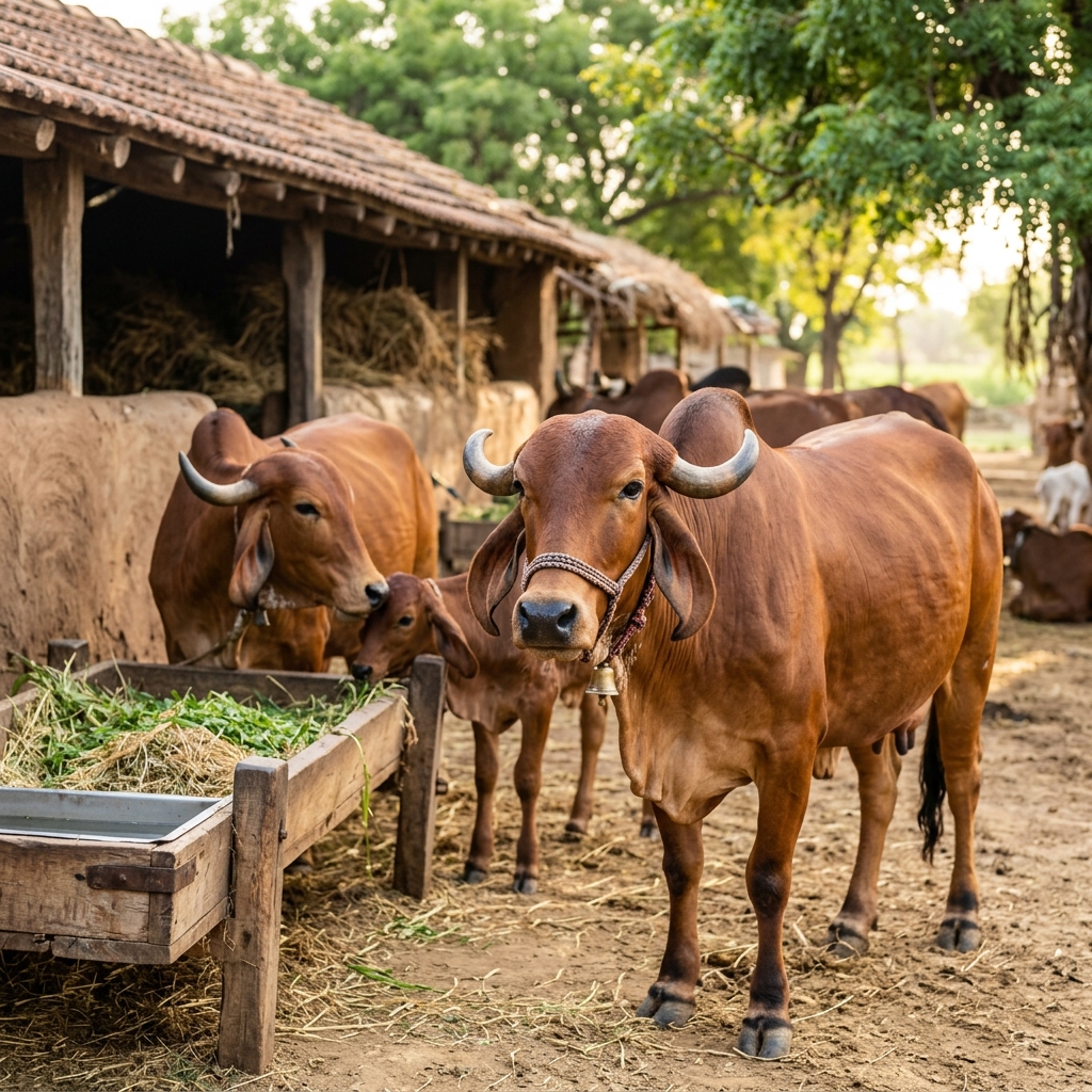 Healthy Gir Cows
